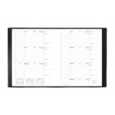 Schoolagenda Quo Vadis DE PRINCIPAL - 18 x 24 cm - 1 week op 2 pagina's