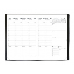 Agenda scolaire Quo Vadis PLANNING SD - 16 MOIS - 18 x 24 cm - 1 semaine sur 2 pages