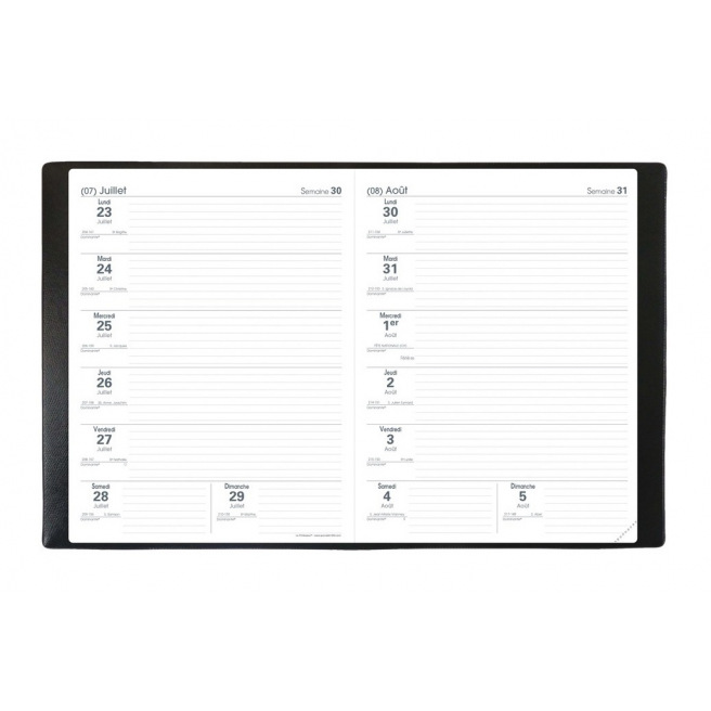 Agenda scolaire Quo Vadis LE PROFESSEUR - 21 x 27 cm - 1 semaine par page