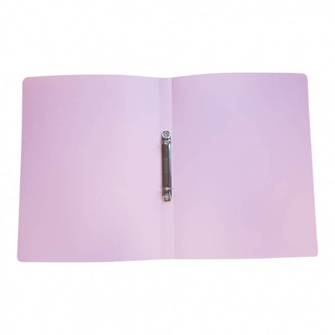 Classeur à 2 anneaux en plastique souple PASTEL - A4