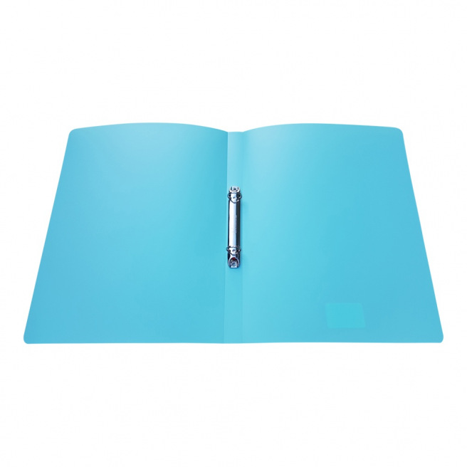 Map met 2 ringen van zacht PASTEL-kunststof - A4 Map met 2 ringen van zacht PASTEL-kunststof - A4