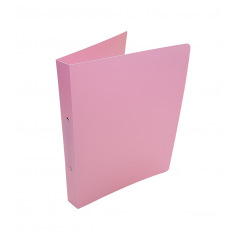 Classeur à 2 anneaux en plastique souple PASTEL - A4