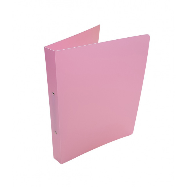 Map met 2 ringen van zacht PASTEL-kunststof - A4 Map met 2 ringen van zacht PASTEL-kunststof - A4