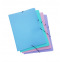 PASTEL plastic elastomap met 3 kleppen
