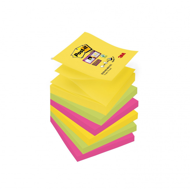 Bloc de notes Post-it Z-NOTES SUPER STICKY Bloc de notes Post-it Z-NOTES SUPER STICKY