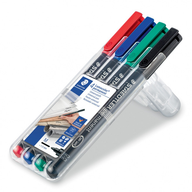 Feutre permanent Staedtler LUMOCOLOR Feutre permanent Staedtler LUMOCOLOR