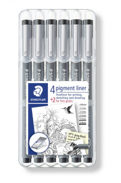 Feutre calibré Staedtler PIGMENT LINER - pointe calibrée