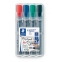 Staedtler LUMOCOLOR flipchart marker - doosje van 4