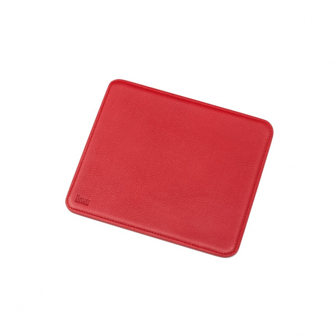 Tapis de souris en cuir De Laforêt - 21 x 18 cm