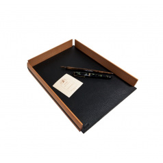 Lederen brievenbakje De Laforêt Lederen brievenbakje De Laforêt