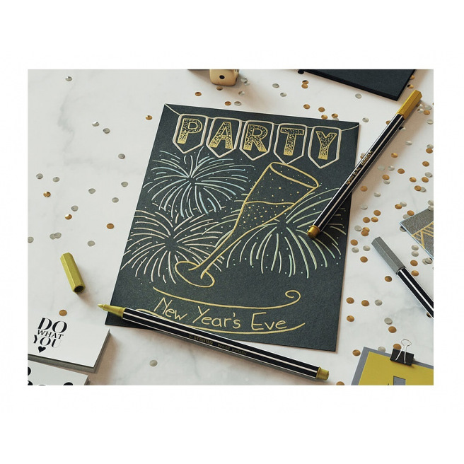 Stabilo PEN 68 METALLIC viltstift Stabilo PEN 68 METALLIC viltstift