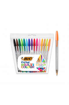 Stylo-bille BIC CRISTAL - pointe moyenne