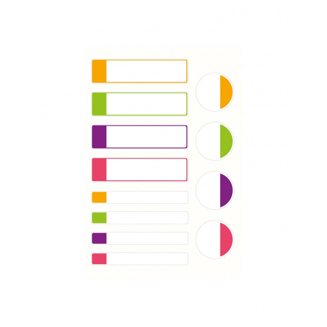 Etiquettes Avery PLASTIFIÉES - étui de 24 Etiquettes Avery PLASTIFIÉES - étui de 24