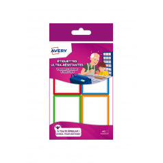 Etiquettes Avery ULTRA-RÉSISTANTES - 6,5 x 4,5 cm - étui de 16 Etiquettes Avery ULTRA-RÉSISTANTES - 6,5 x 4,5 cm - étui de 16