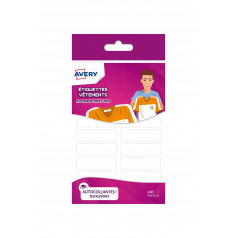 Avery etiketten voor KLEDING - 4,5 x 1,3 cm - doos van 36 Avery etiketten voor KLEDING - 4,5 x 1,3 cm - doos van 36