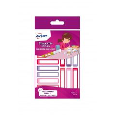 Avery-etiketten voor pennen - 5 x 1 cm - doos van 30 Avery-etiketten voor pennen - 5 x 1 cm - doos van 30