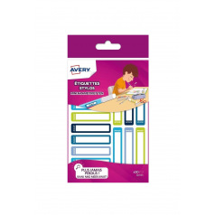 Etiquettes Avery pour STYLOS - 5 x 1 cm - étui de 30