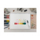 Staedtler kleurstiften DOUBLE PUNT BRUSH WATERCOLOUR - doos van 18
