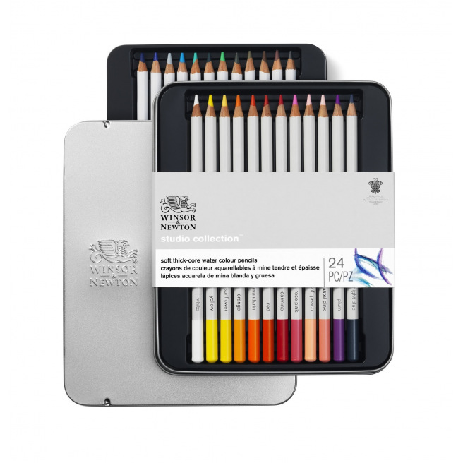 Crayons de couleur Winsor & Newton STUDIO COLLECTION