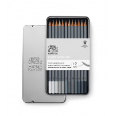 Crayons graphite Winsor & Newton STUDIO COLLECTION