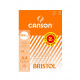 CANSON 224 g bristol tekenpapier blok