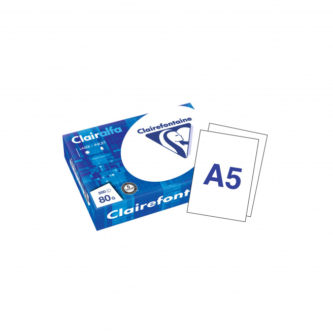 Wit papier CLAIREFONTAINE CLAIRALFA Wit papier CLAIREFONTAINE CLAIRALFA
