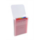 Exacompta CRYSTAL verticale sorteerkoffer - 6 compartimenten