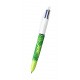 Stylo-bille BIC 4 COULEURS VELOURS