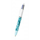 Stylo-bille BIC 4 COULEURS VELOURS