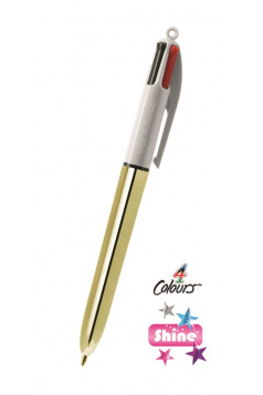 BIC 4 KLEUREN balpen