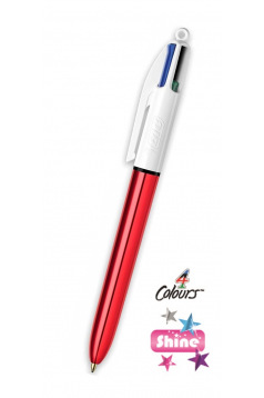 BIC 4 KLEUREN balpen