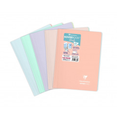 Spiraalvormig schrift CLAIREFONTAINE KOVERBOOK BLUSH