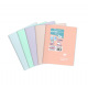 Spiraalvormig schrift CLAIREFONTAINE KOVERBOOK BLUSH