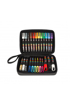 Set van Uni-Ball Posca verfmarkers