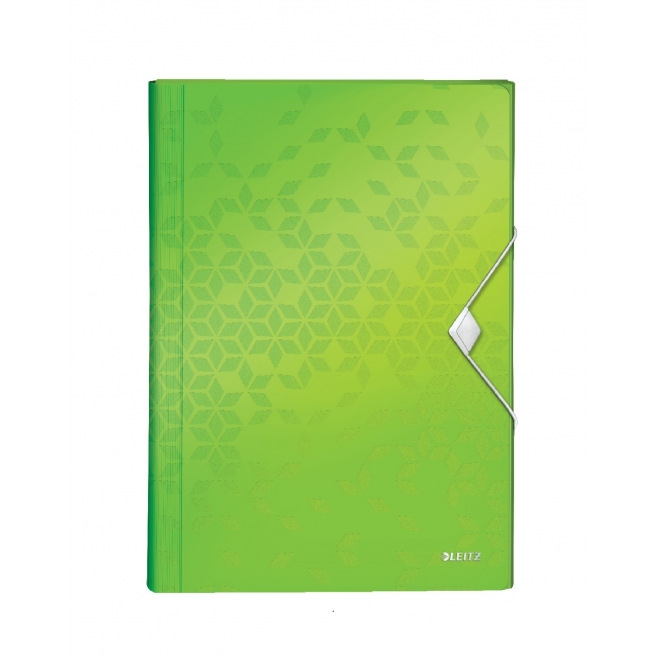 Trieur valisette à soufflet et élastique Leitz WOW A4 - 6 compartiments