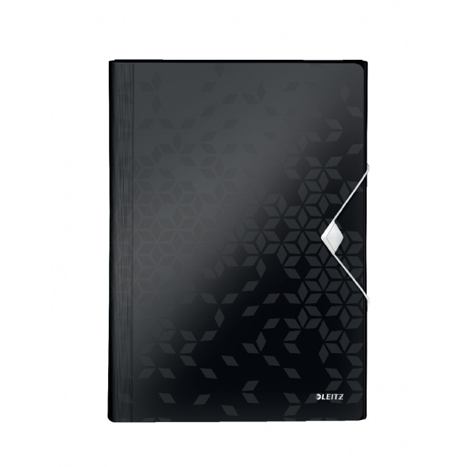 Sorteerder koffertje met harmonica en elastiek Leitz WOW A4 - 6 compartimenten Sorteerder koffertje met harmonica en elastiek Leitz WOW A4 - 6 compartimenten