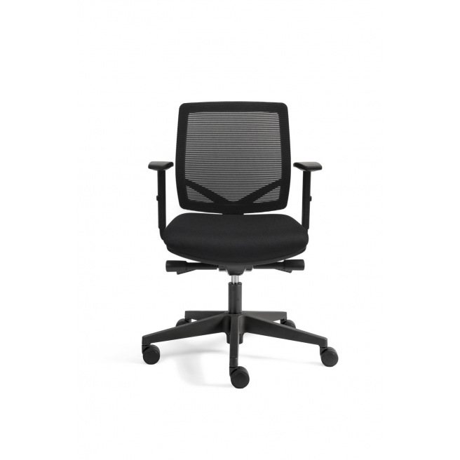 Chaise de bureau ergonomique A300 - résille noire