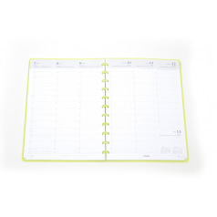 Agenda ATOMA OMEGA - 21 x 29 cm - 1 semaine sur 2 pages