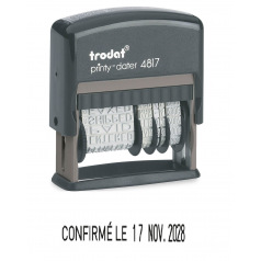 Cachet TRODAT PRINTY Multiformules Cachet TRODAT PRINTY Multiformules