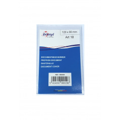 Plasticen transparante documentenhoes - eenvoudig