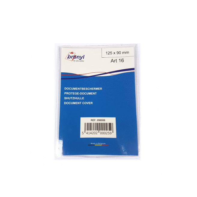 Etui protège-document en plastique transparent - simple