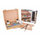 Coffret peinture à l'huile Talens VAN GOGH Basic - 10 tubes 40 ml + accessoires 