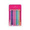 Crayons de couleur Faber-Castell SPARKLE - coffret de 20