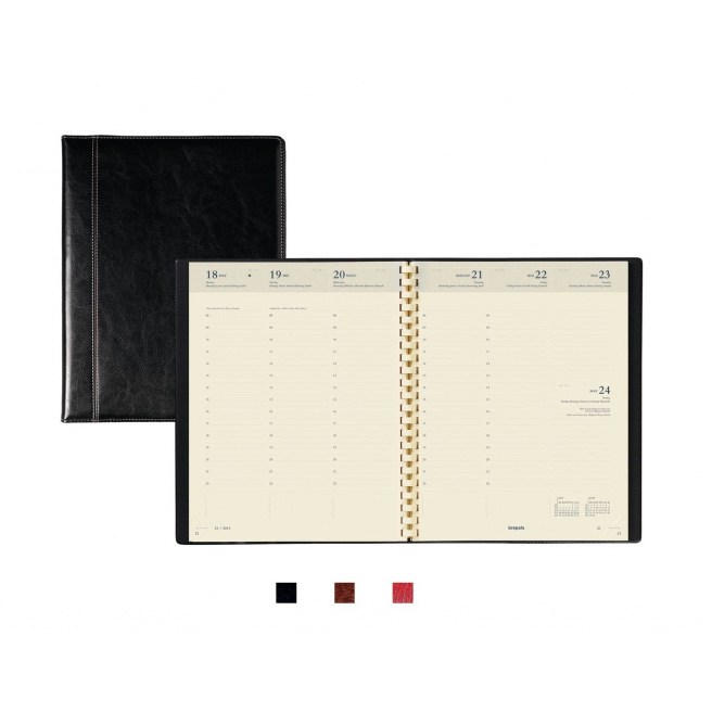 Agenda Brepols CONCORDE - 21 x 27 cm - 1 semaine sur 2 pages