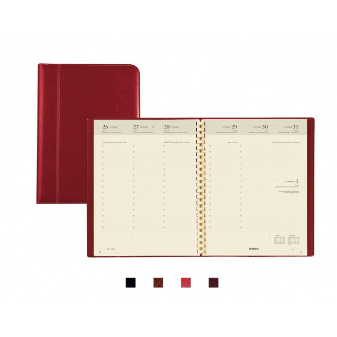Brepols TIMING Agenda - 17 x 22 cm - 1 week op 2 pagina's