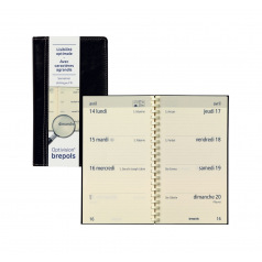 Brepols OPTIVISION ZAKAGENDA FR - 9 x 16 cm - 1 week op 2 pagina's