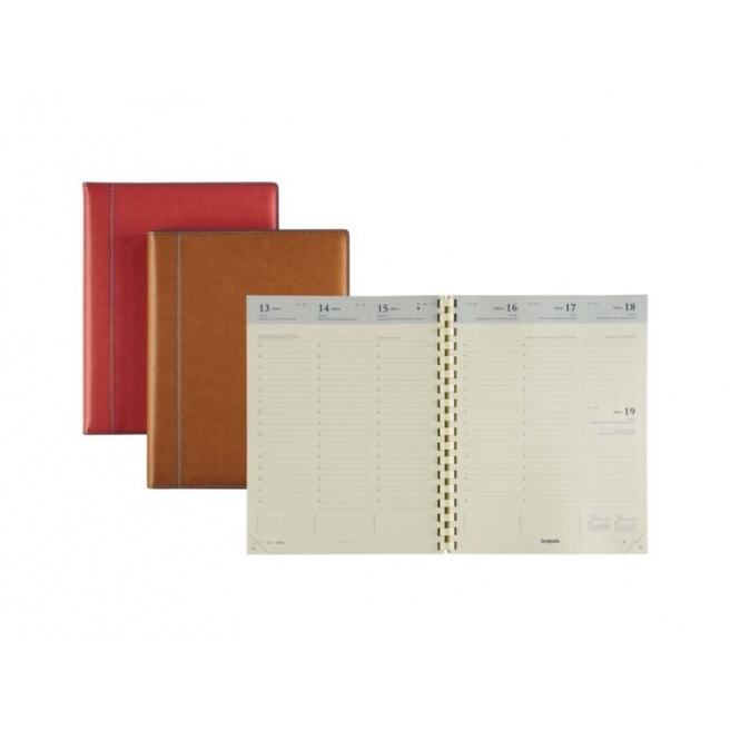Brepols TIMING Agenda - 17 x 22 cm - 1 week op 2 pagina's