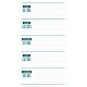 Zakagenda LE CHAT - 9 x 16 cm - 1 week op 2 pagina's
