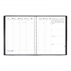 Agenda Quo Vadis PRESIDENT - 21 x 27 cm - 1 week op 2 pagina's