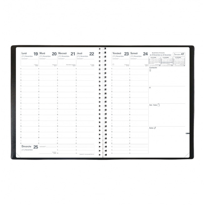 Agenda Quo Vadis PRESIDENT - 21 x 27 cm - 1 semaine sur 2 pages Agenda Quo Vadis PRESIDENT - 21 x 27 cm - 1 semaine sur 2 pages
